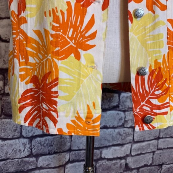 IOS Sleeveless Button Down jacket Size S - Picture 3 of 9